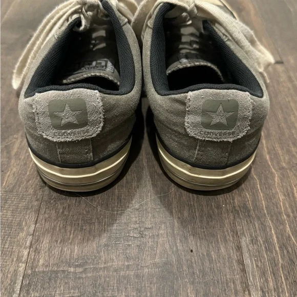 CONVERSE Army Green Canvas Shoes Size 6.5 Womens 4.5 Mens Unisex All Star - Picture 3 of 14